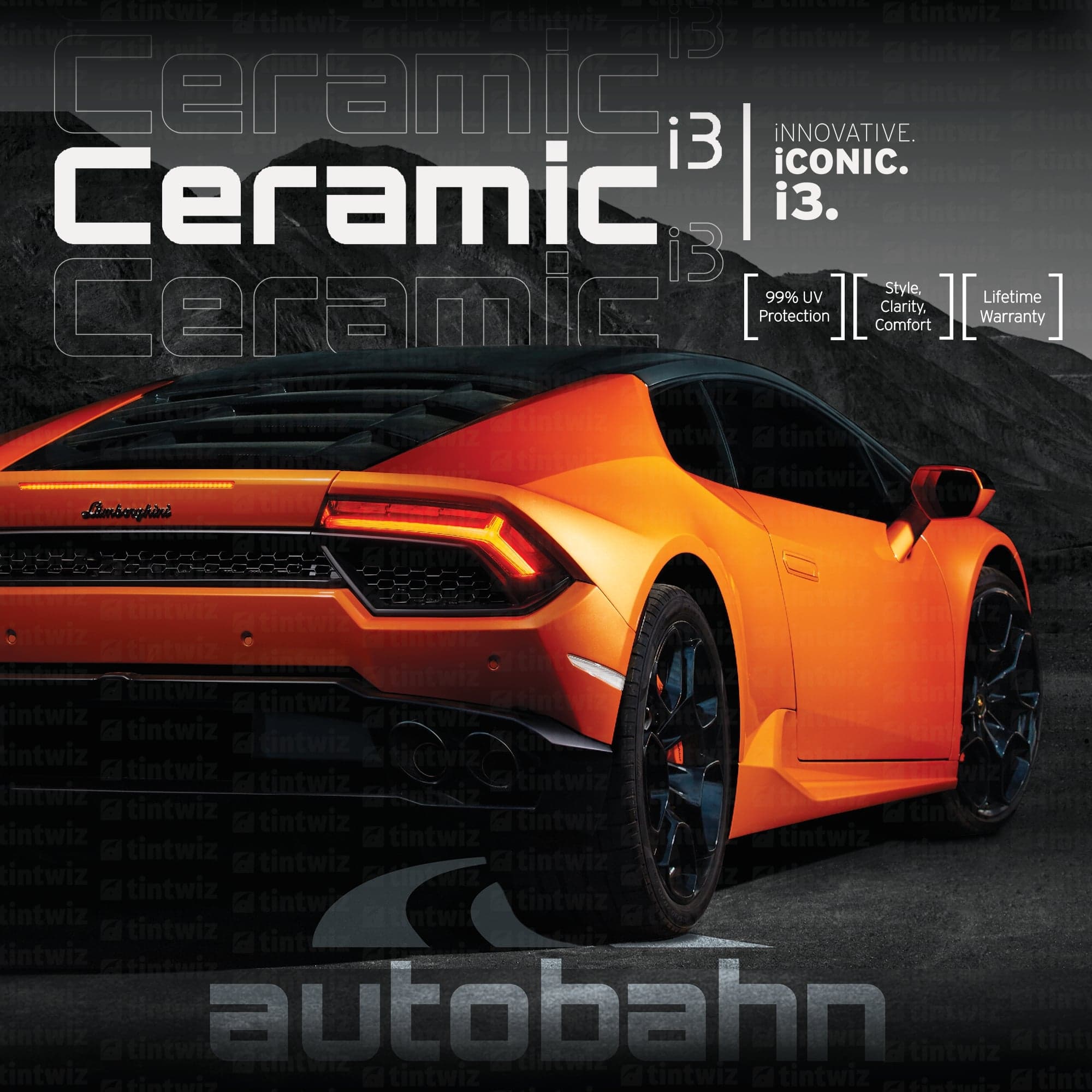 Autobahn Ceramic i3 window tint spec sheet