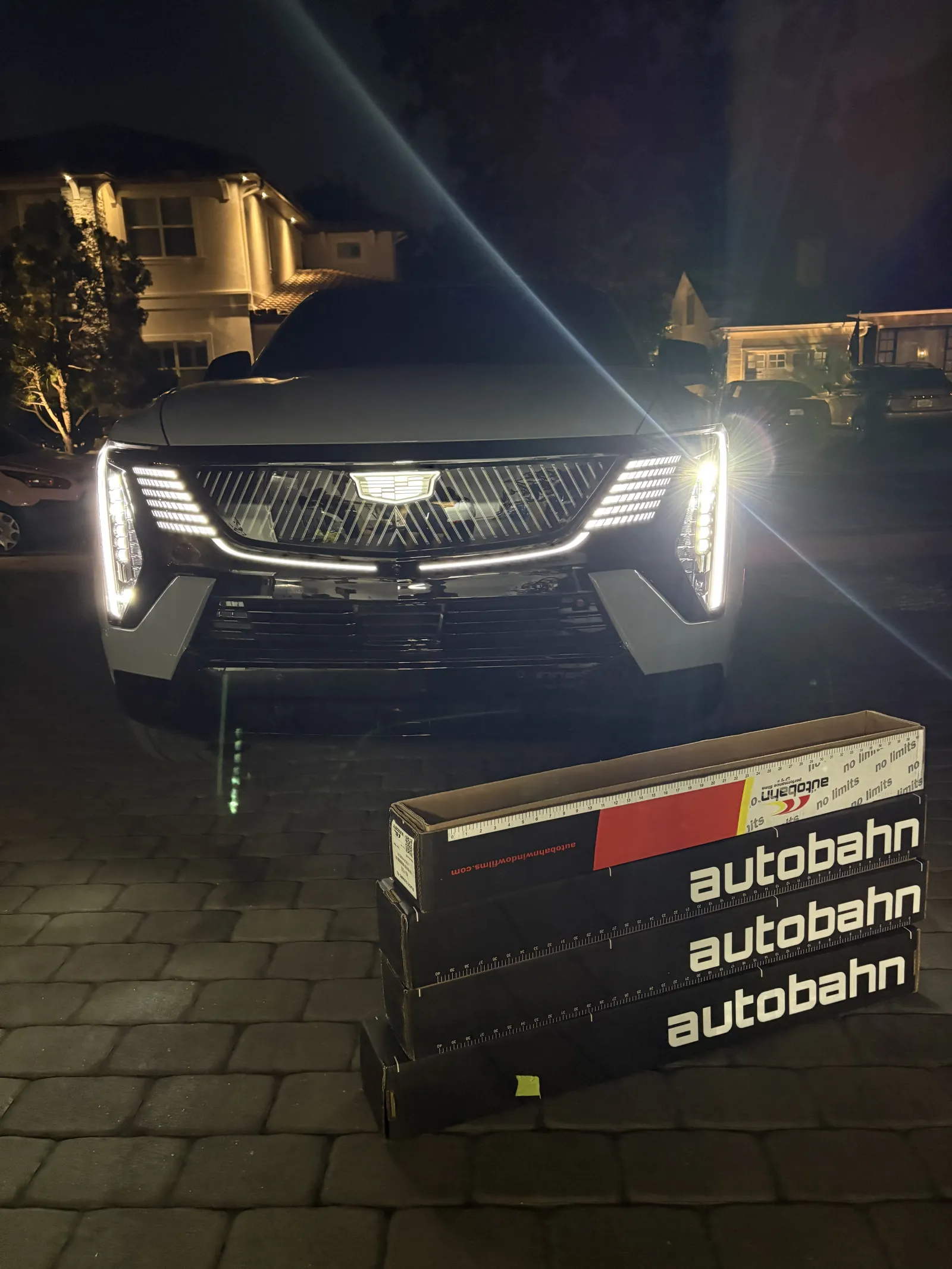 Cadillac Lyriq EV with Autobahn window tint