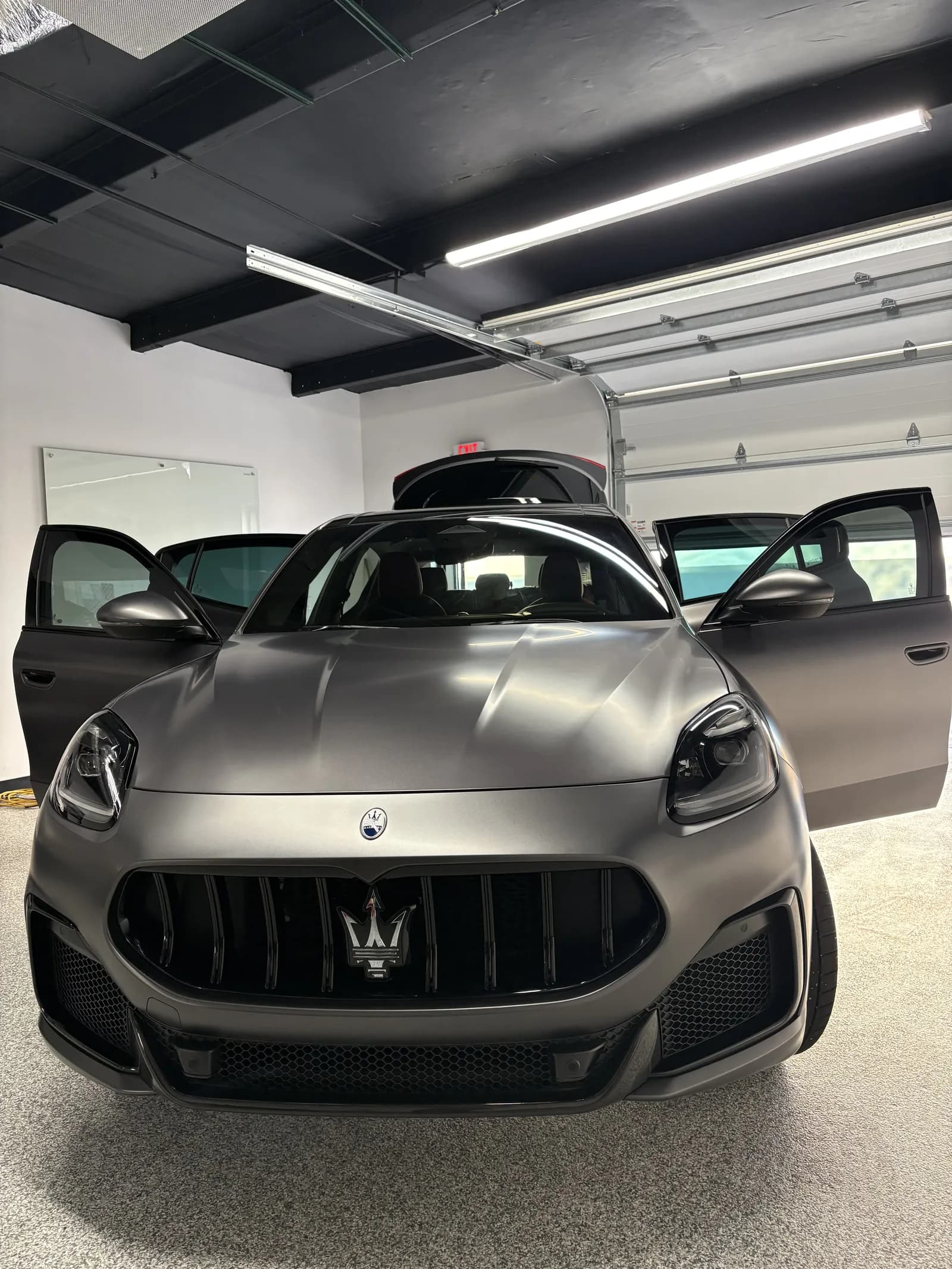 Tesla Cybertruck with mobile service van